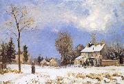 Camille Pissarro, Snow housing